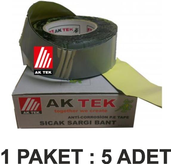 AK TEK SICAK SARGI BANT   (M)  DOĞALGAZ BORU İZALASYON PAKET 5 Li